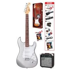 SX SE1SKMS - Electric Guitar & Amp Package - 4/4 Size. 9 SX SE1SKMS - Electric Guitar & Amp Package - 4/4 Size. -Musical Instrument Store SE1SKMS pack.jpg