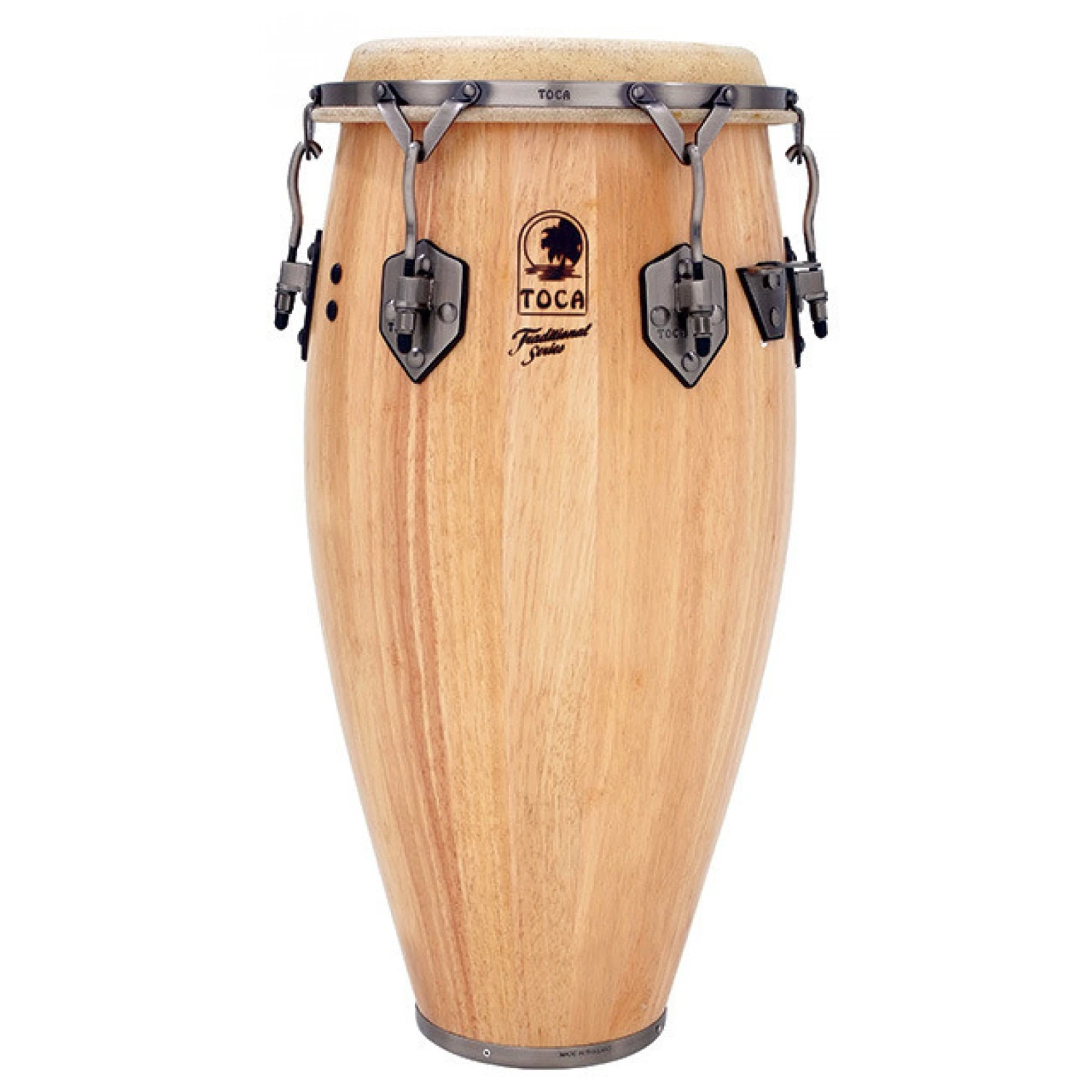 Toca Traditional Series 11" Wooden Quinto In Natural 3 Toca Traditional Series 11" Wooden Quinto In Natural