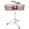 Toca Pro Line Series Timbale Set 14 & 15" In Black Copper -Musical Instrument Store TOCTPT1415BC.jpg