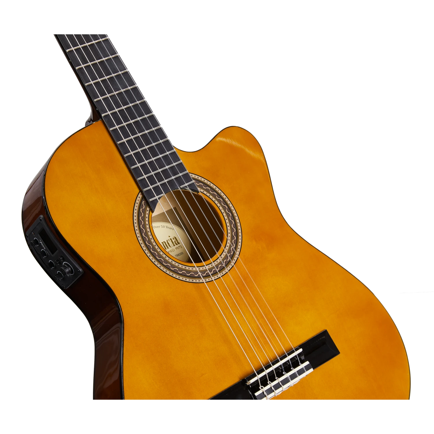 Valencia VC104TCE 4/4 Size Thin Body Electric/acoustic Classical Guitar With Venetian Cutaway. 5 Valencia VC104TCE 4/4 Size Thin Body Electric/acoustic Classical Guitar With Venetian Cutaway. - Image 3