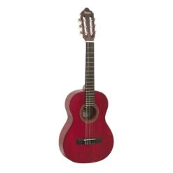 Valencia VC202TWR - 1/2 Size Classical Guitar - Satin Transparent Wine Red
