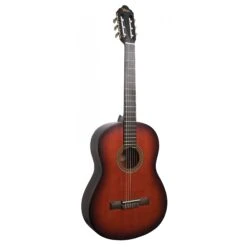 Valencia VC204HCSB - Full Size Classical Guitar - Hybrid, Thin Neck - Satin Classic Sunburst