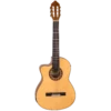 Valencia - VC304CEL 300 Series. 4/4 Size Electric/acoustic Classical Guitar With Venetian Cutaway - Left-hand. Natural. -Musical Instrument Store VC304CEL.png