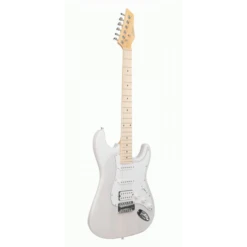 Ashton AG232 Electric Guitar In Transparent White -Musical Instrument Store ag232mtw 2