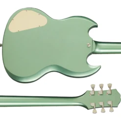 Epiphone SG Muse Wanderlust Green Metallic -Musical Instrument Store back neck 500 500 1