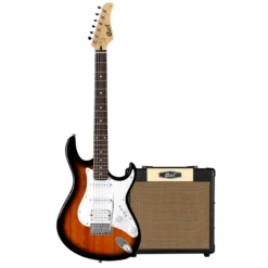 Cort G110 Electric Guitar Pack With CM15R Amp - Sunburst