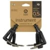 Planet Waves PW-CGTP-305 D'Addario Classic Series Patch Cable, 3-pack, 6 Inches 2 Planet Waves PW-CGTP-305 D'Addario Classic Series Patch Cable, 3-pack, 6 Inches -Musical Instrument Store dadd pw cgtp 305