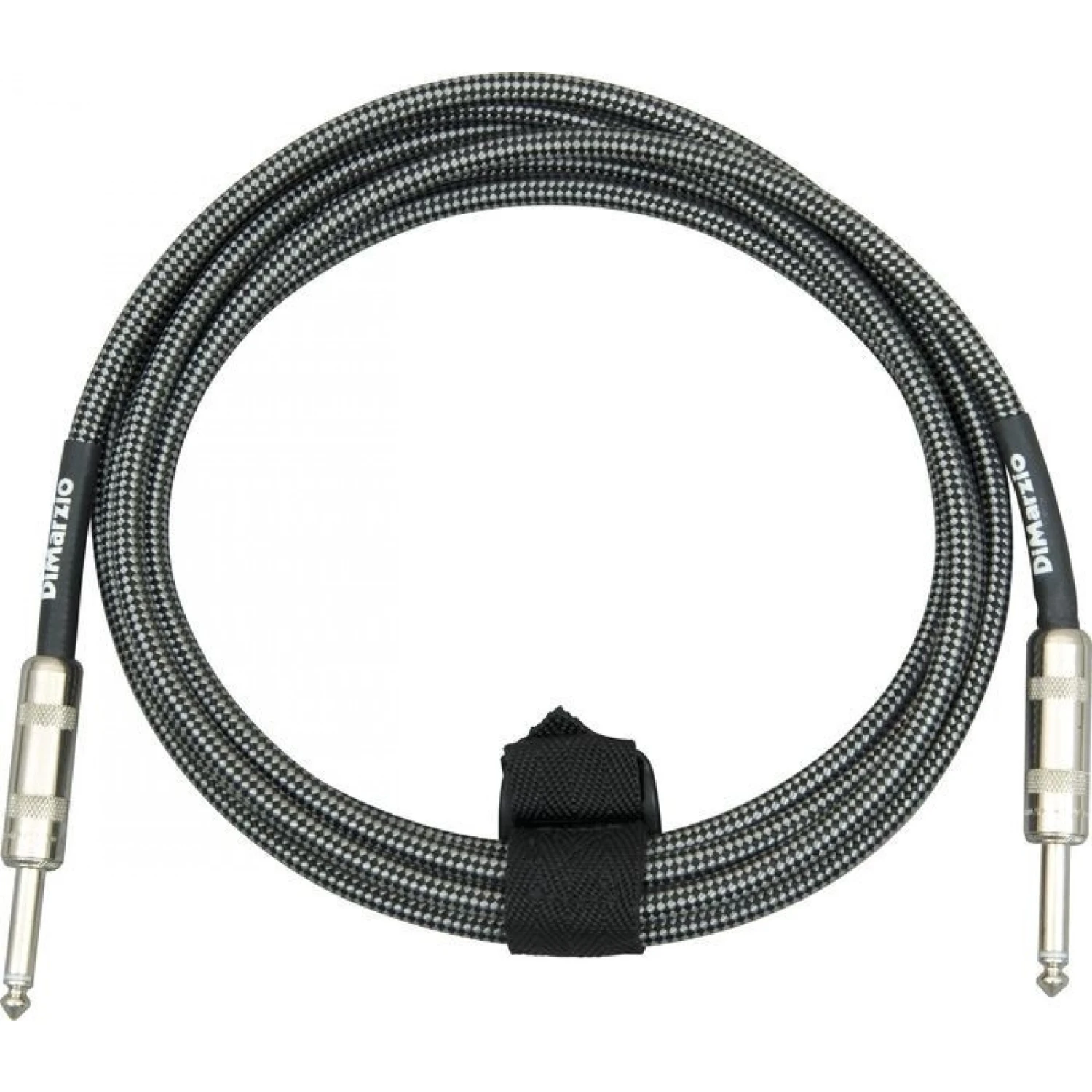 DiMarzio 18ft Guitar Cable In Black / Grey 3 DiMarzio 18ft Guitar Cable In Black / Grey