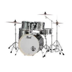 Pearl Export 22" Fusion 5pce Drum Kit In Smokey Chrome
