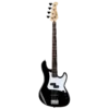 Cort GB14PJ Electric Bass In Gloss Black -Musical Instrument Store gb14pjbk