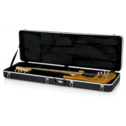 Gator Cases GC-BASS Bass Guitar Case -Musical Instrument Store gc bass open gear2 575x350 1