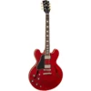 Gibson 60's ES335 Hollowbody Guitar In Figured Cherry (Left Hand) 2 Gibson 60's ES335 Hollowbody Guitar In Figured Cherry (Left Hand) -Musical Instrument Store gibson es335 figured left handed sixties cherry