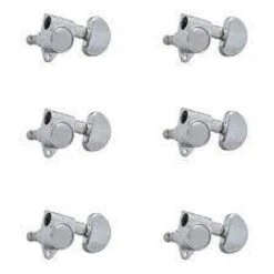 Grover Rotomatic 18:1 3-Aside Tuners (Chrome)