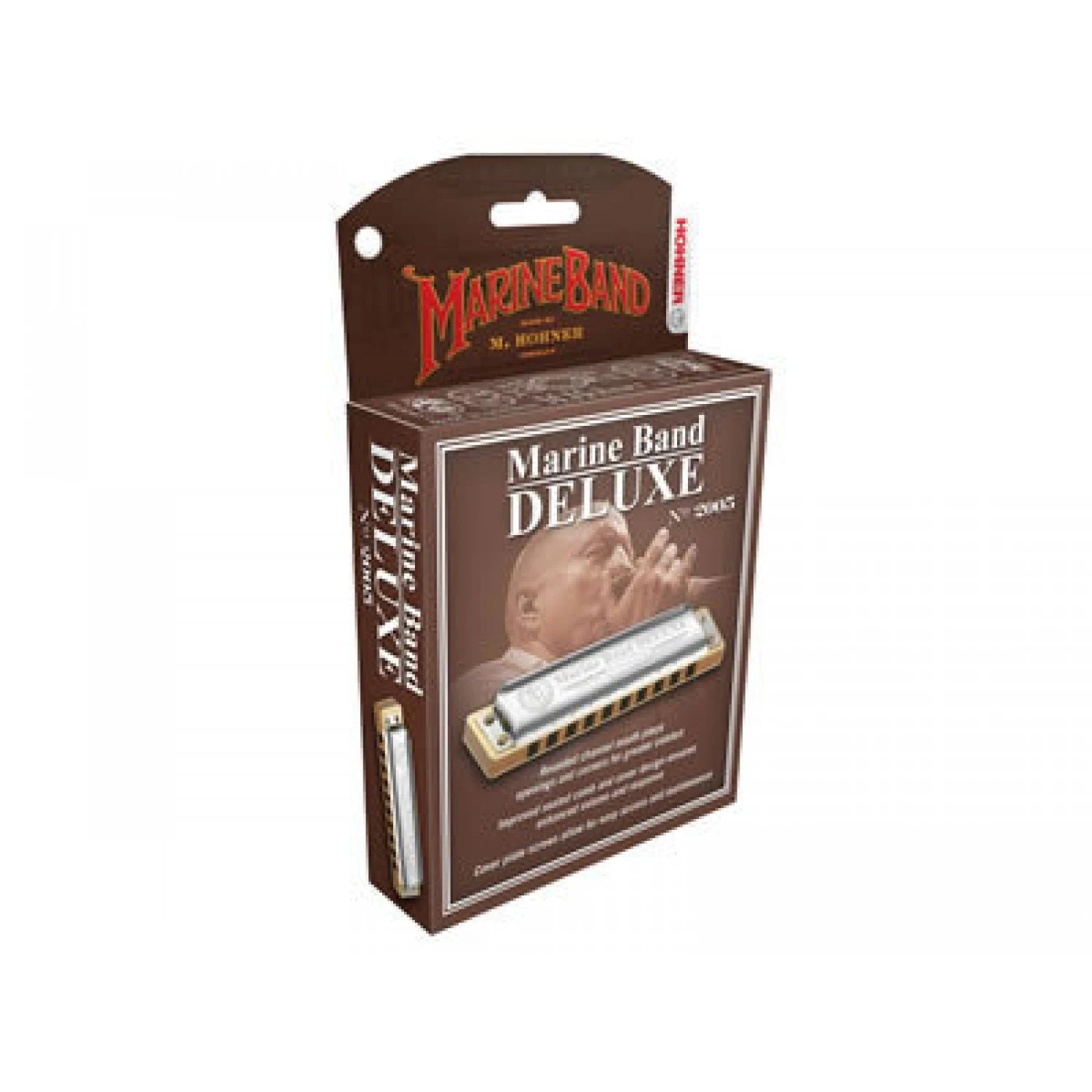 Hohner Marine Band Deluxe Harmonica Key Of C 4 Hohner Marine Band Deluxe Harmonica Key Of C - Image 2