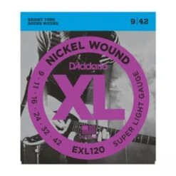 D'Addario EXL120 9-42 Electric Guitar Strings