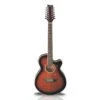 Ashton SL29/12CEQ 12-String Acoustic Electric Guitar - Tobacco Sunburst -Musical Instrument Store image 7226