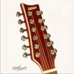 Ashton SL29/12CEQ 12-String Acoustic Electric Guitar - Tobacco Sunburst -Musical Instrument Store image 7230