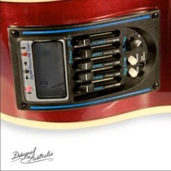 Ashton SL29/12CEQ 12-String Acoustic Electric Guitar - Tobacco Sunburst -Musical Instrument Store image 7233