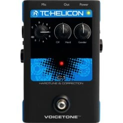 TC Electronic TC Helicon Voicetone C1 Hard Tune Vocal Effect Pedal
