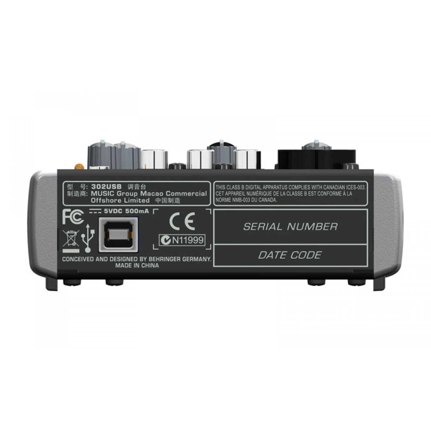 Behringer Xenyx 302USB Mixer 7 Behringer Xenyx 302USB Mixer - Image 5