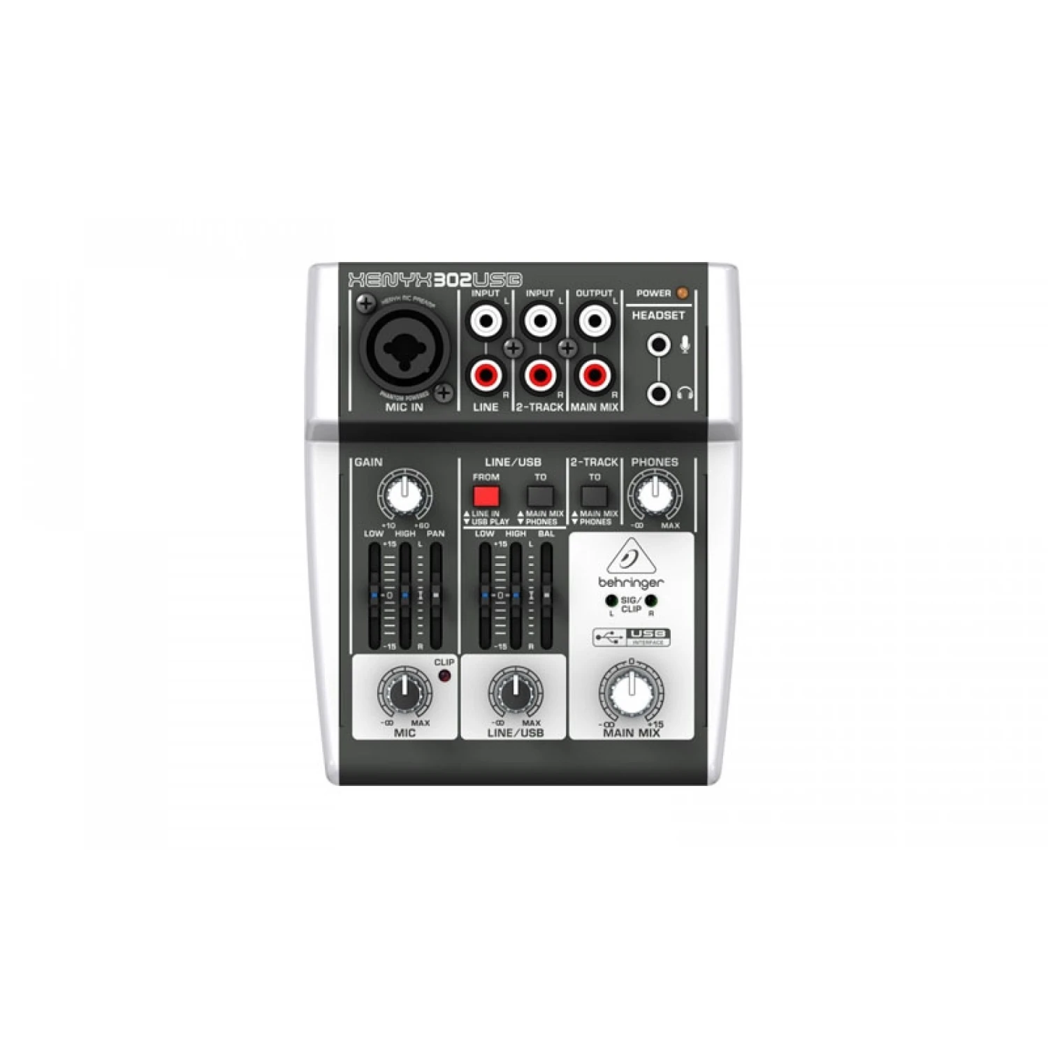 Behringer Xenyx 302USB Mixer 3 Behringer Xenyx 302USB Mixer