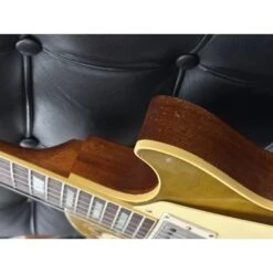 Gibson Custom Shop Murphy Labs 59 Les Paul Std Hvy Aged Golden Poppy Burst -Musical Instrument Store img 4549