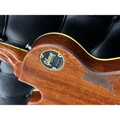 Gibson Custom Shop Murphy Labs 59 Les Paul Std Hvy Aged Golden Poppy Burst -Musical Instrument Store img 4550