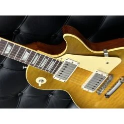 Gibson Custom Shop Murphy Labs 59 Les Paul Std Hvy Aged Golden Poppy Burst -Musical Instrument Store img 4554
