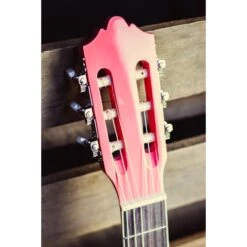 Ashton CG44 Nylon String Guitar Pack - Pink -Musical Instrument Store img 7230