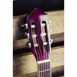 Ashton CG44 Nylon String Guitar Pack - Purple -Musical Instrument Store img 7232 1