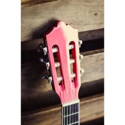 Ashton CG34 3/4 Nylon String Guitar Pack Pink -Musical Instrument Store img 7251