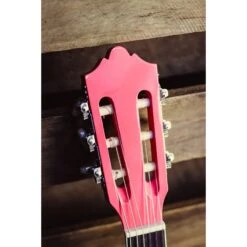 Ashton CG12 1/2 Size Nylon String Guitar Pack Pink -Musical Instrument Store img 7276