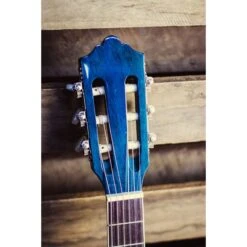 Ashton CG12 1/2 Size Nylon String Guitar Pack Blue Burst -Musical Instrument Store img 7280