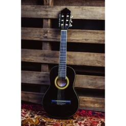 Ashton CG14 1/4 Size Nylon String Guitar Pack Black -Musical Instrument Store img 7286
