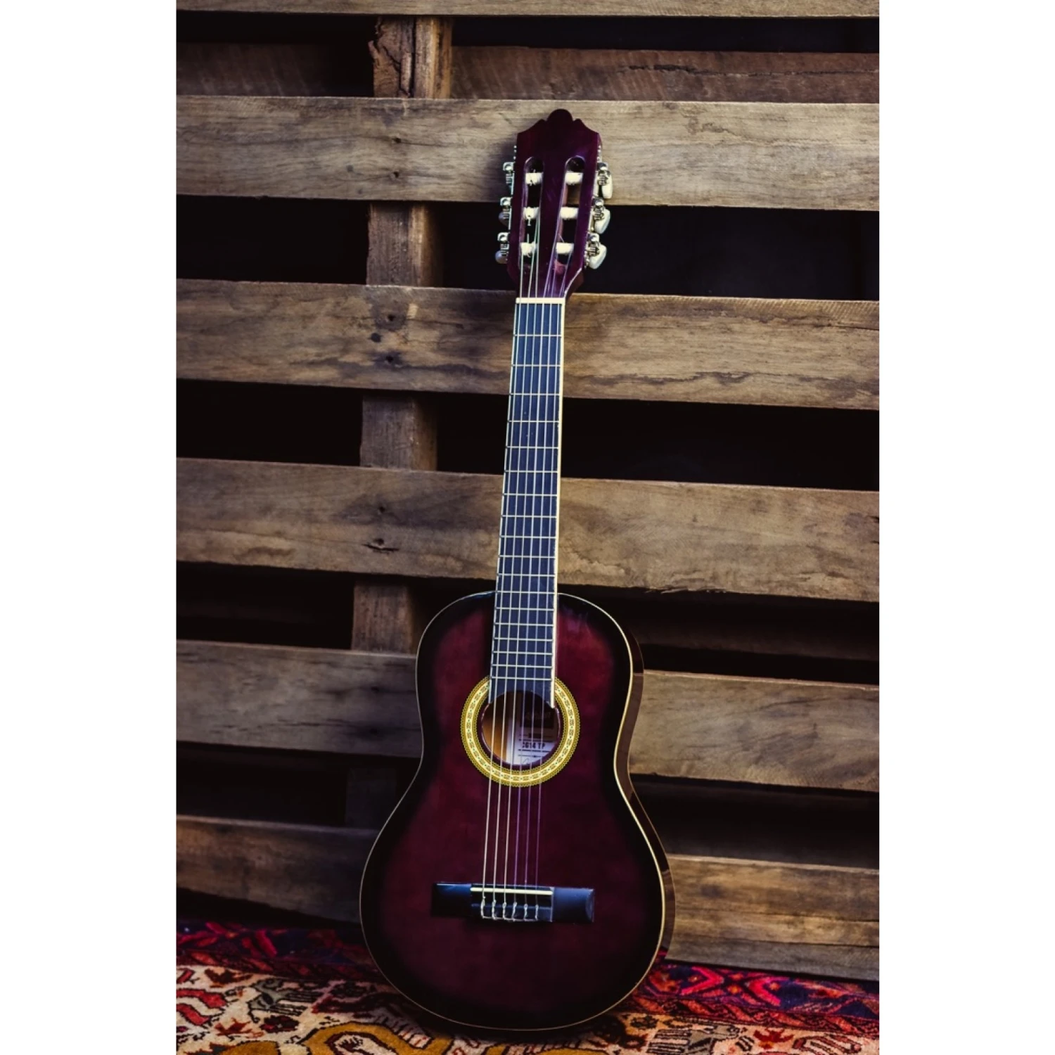 Ashton CG14 1/4 Size Nylon String Guitar Pack Purple 5 Ashton CG14 1/4 Size Nylon String Guitar Pack Purple - Image 3