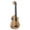 Kala Spalted Maple Acoustic-Electric U•BASS Bass Ukulele -Musical Instrument Store kala ubass sp mapl fs 20 r