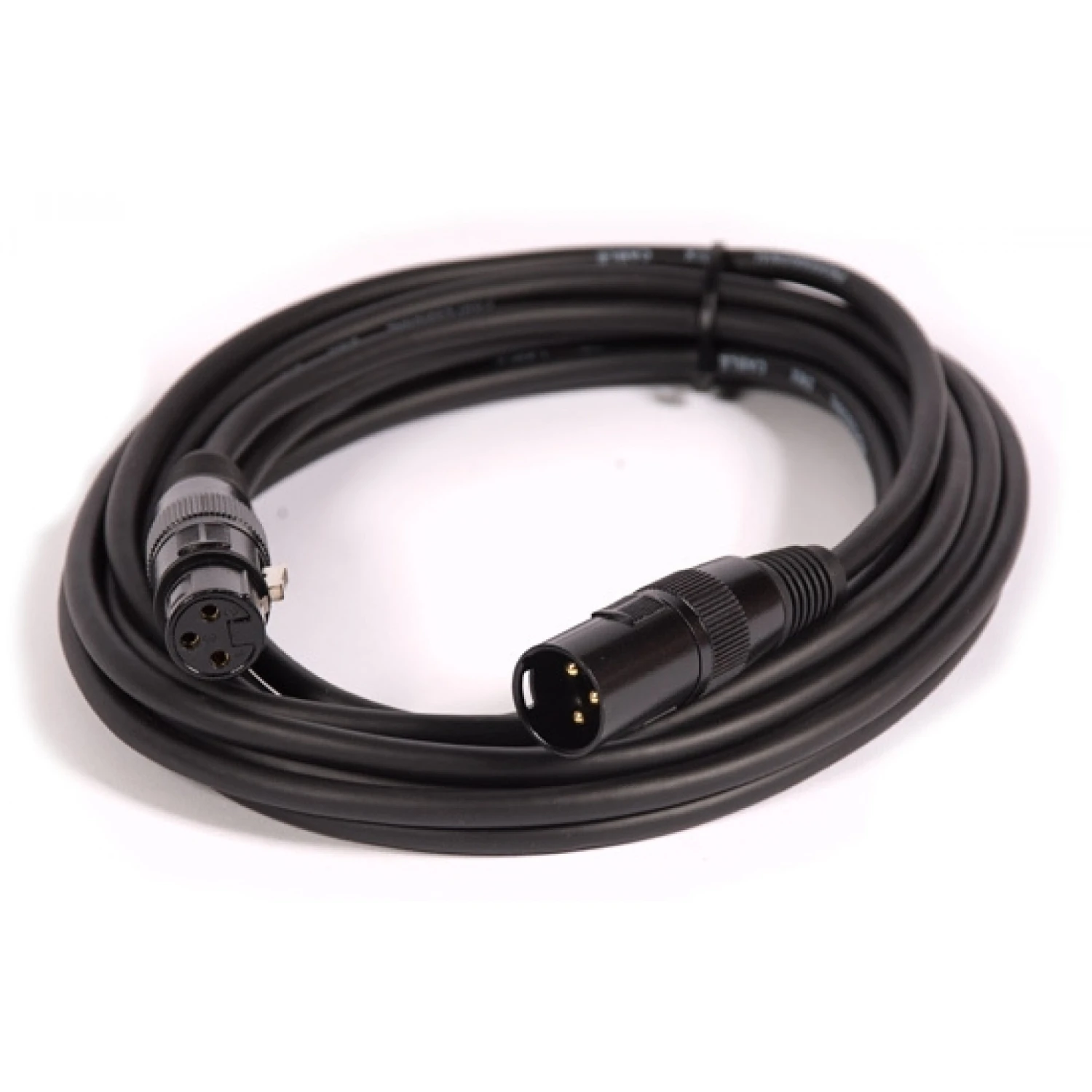 DMX Lighting Cable 3pin XLR - 50cm 3 DMX Lighting Cable 3pin XLR - 50cm