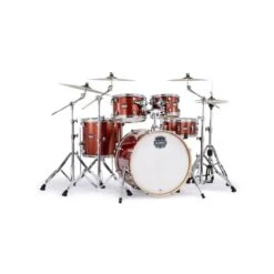 Mapex Mars Birch 5 Pce 22" Euro Fast Shell Pack In Blood Orange Sparkle