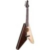 Olive U380 Flying V Tenor Ukulele With Ebony Maple Top -Musical Instrument Store olive u370 flying v tenor ukulele ebony maple top scaled 1200x438 1