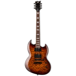ESP LTD VIPER-256 Dark Brown Sunburst