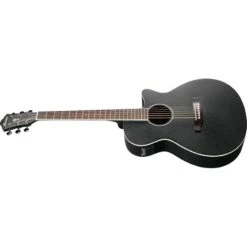 Ibanez AEG7MH Weatherd Black Open Pore Acoustic Guitar