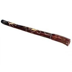 Australian Hand Painted Didgeridoo (Bloodwood) 1.3 Metres