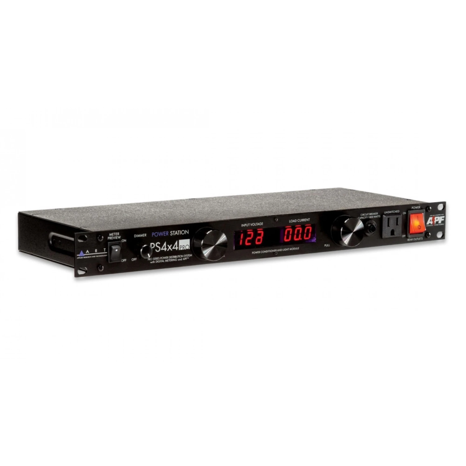 *art ART - PS4x4 PRO POWER STATION Dual LED Metered Power Distribution System With APF & Rear BNC - Rack Mount 3 *art ART - PS4x4 PRO POWER STATION Dual LED Metered Power Distribution System With APF & Rear BNC - Rack Mount