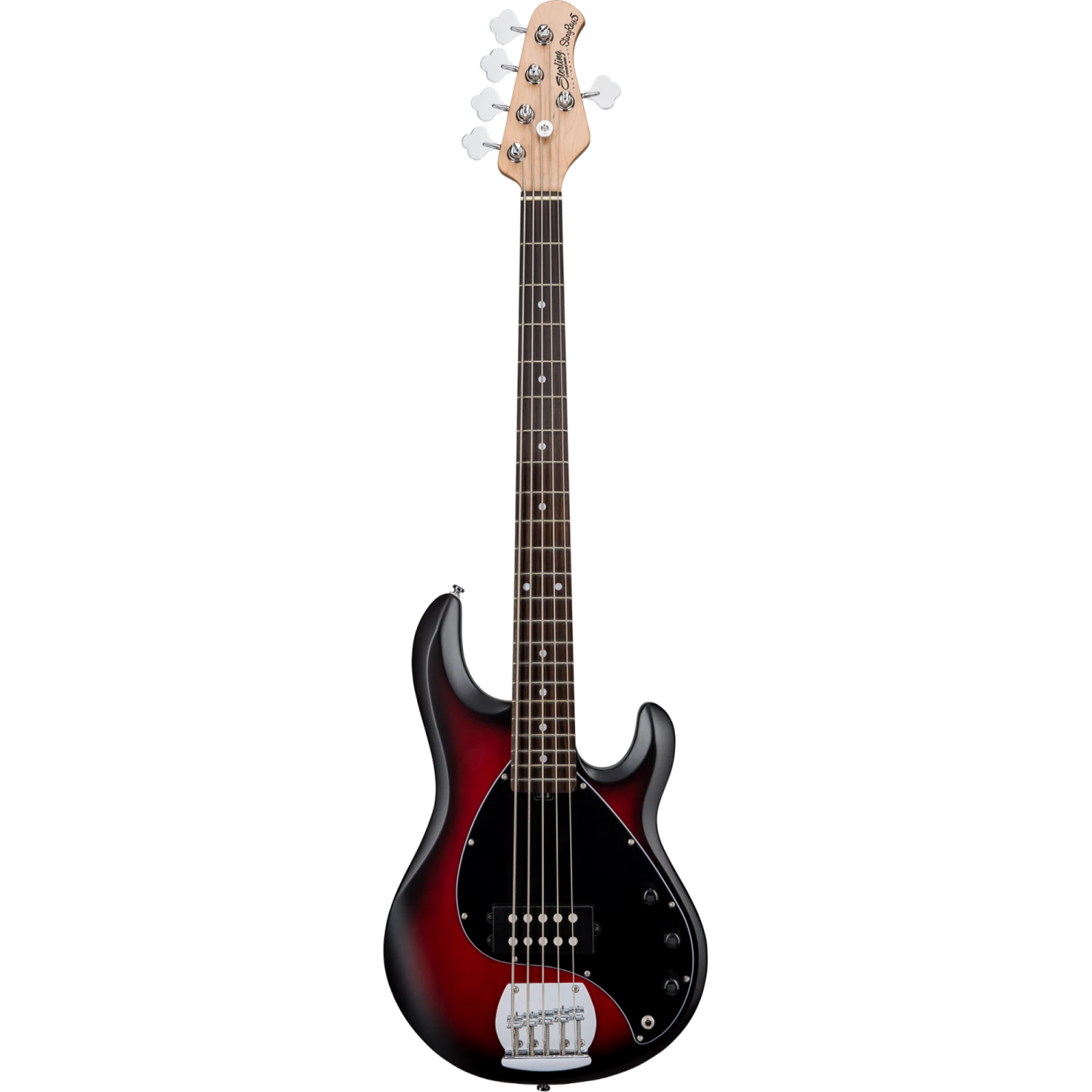 Sterling By Music Man Ray5 Electric 5 String Bass In Ruby Red Burst Satin 3 Sterling By Music Man Ray5 Electric 5 String Bass In Ruby Red Burst Satin