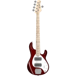 Sterling By Musicman Stingray Ray5HH Bass Guitar In Candy Apple Red