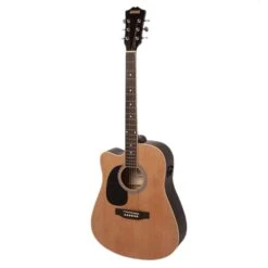 Redding Acoustic / Electric Guitar (left Handed) In Natural