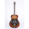 Regal RD-40V Resophonic Dobro Guitar With Round Neck In Sunburst -Musical Instrument Store regal dobro sun