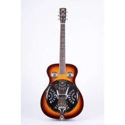 Regal RD-40V Resophonic Dobro Guitar With Round Neck In Sunburst