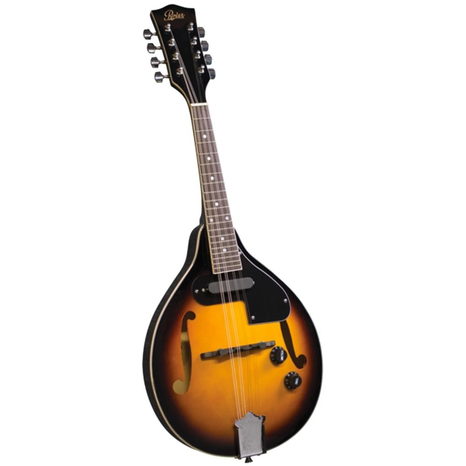 Rover RM_25E A-Style Acoustic/Electric Mandolin Sunburst 3 Rover RM_25E A-Style Acoustic/Electric Mandolin Sunburst
