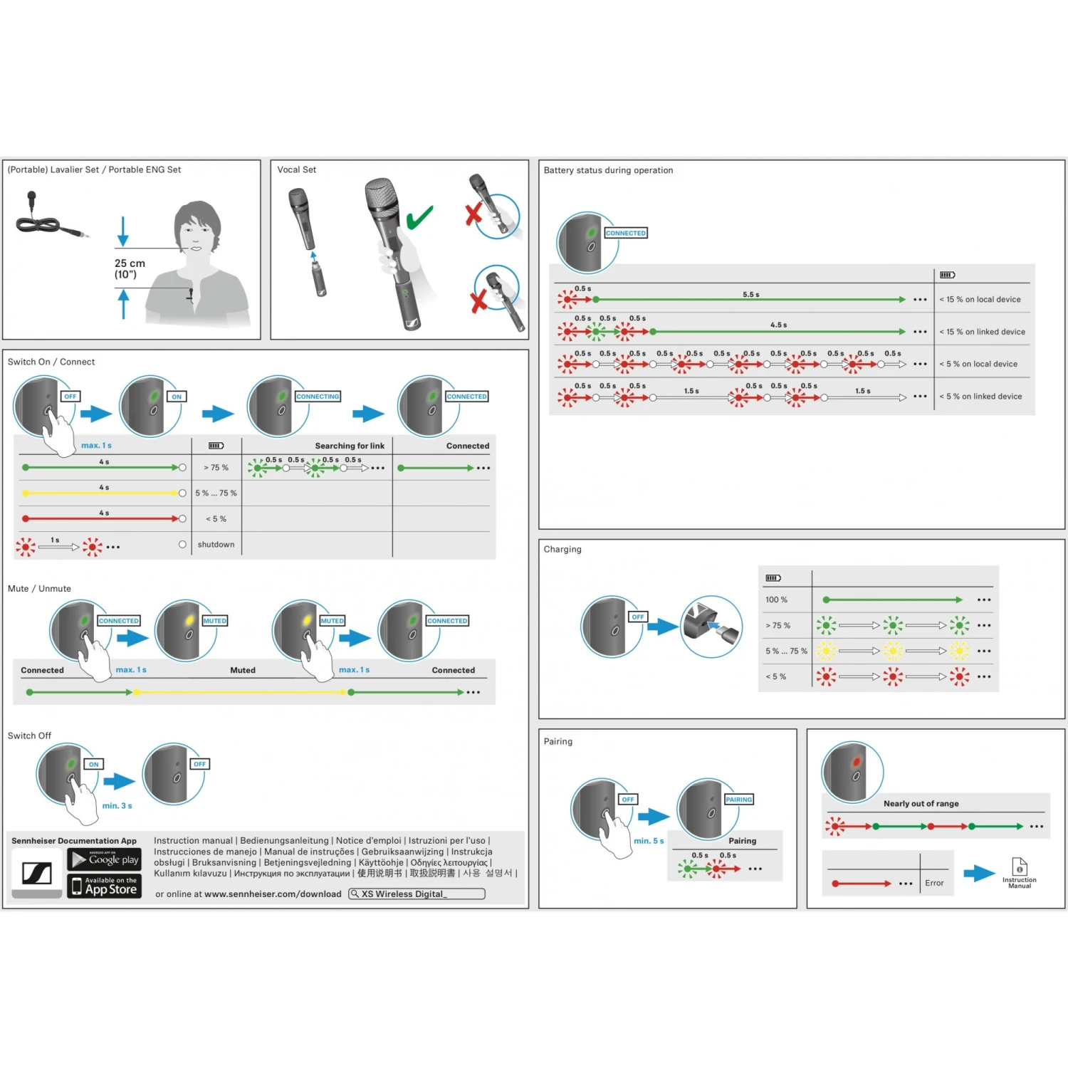 Sennheiser XSW-D Wireless Digital Portable Interview Set 5 Sennheiser XSW-D Wireless Digital Portable Interview Set - Image 3